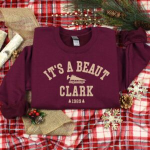 vintage christmas sweatshirt its a beaut clark funny design for holiday celebrations iadzm scaled