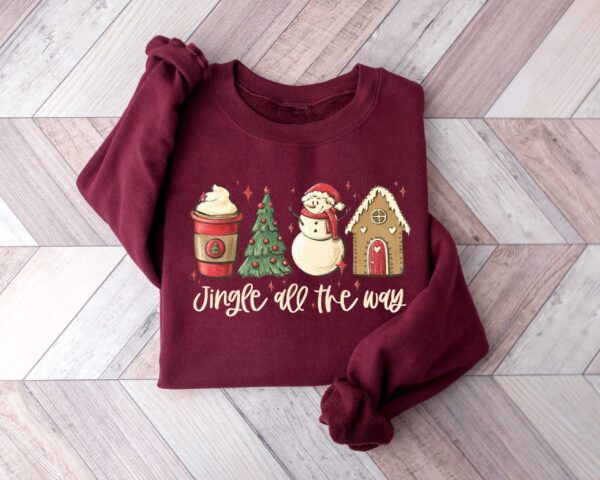 vintage christmas sweatshirt jingle all the way design comfortable holiday apparel for festive celebrations gmzmo scaled