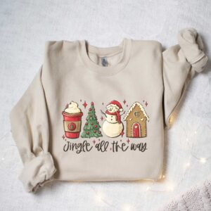 vintage christmas sweatshirt jingle all the way design comfortable holiday apparel for festive celebrations pew7x scaled