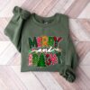 vintage christmas sweatshirt merry and bright design comfortable family hoodies for women ideal for holiday gatherings 8rzkm scaled