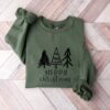 vintage christmas sweatshirt minimalist drawing design comfortable crewneck for women funny christmas shirts and apparel od6bc