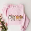 vintage christmas sweatshirt mooey christmas crewneck featuring highland cows and farm animal design for a country christmas look ekzbe