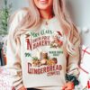 vintage christmas sweatshirt mrs claus gingerbread bakery design with retro style for baking cookies and holiday celebrations crdcp