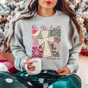 vintage christmas sweatshirt nativity scene design religious apparel for christians jesus tee plhjo