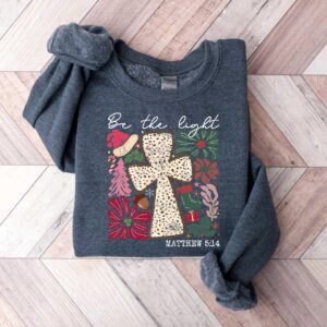 vintage christmas sweatshirt nativity scene design religious apparel for christians jesus tee tqbys