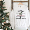 vintage christmas sweatshirt north pole design cozy crewneck for holiday celebrations featuring santa graphic print szyhb