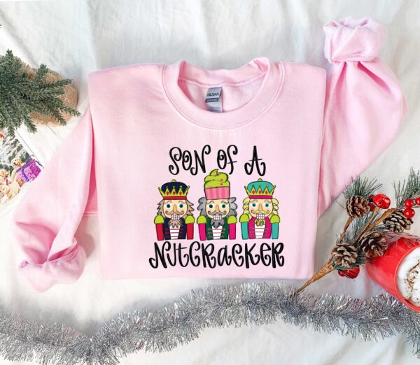 vintage christmas sweatshirt nutcracker design comfortable long sleeve shirt for holiday celebrations and new year gatherings vnygm scaled