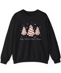 vintage christmas sweatshirt oh christmas tree design with merry and bright theme for winter celebrations cg4xy