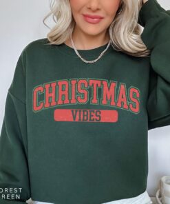 vintage christmas sweatshirt retro crewneck holiday design for winter wear ylaqd