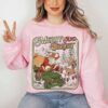 vintage christmas sweatshirt retro santa claus hoodie with family design and classic christmas tree graphic wwyzm