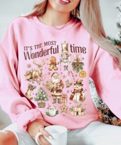 vintage christmas sweatshirt rustic retro design holiday sweater with fun doodles for a unique festive look 5u9bv scaled