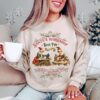 vintage christmas sweatshirt santa workshop design retro style nostalgic christmas shirt for holiday celebrations and festive gatherings loigg