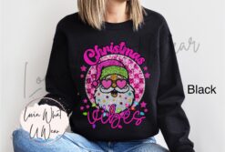 vintage christmas sweatshirt sparkle santa with sunglasses oversized retro top for holiday vibes and festive style orhib