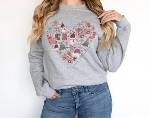 vintage christmas sweatshirt with antique truck design and santa hat graphic for unique holiday style wr2yy