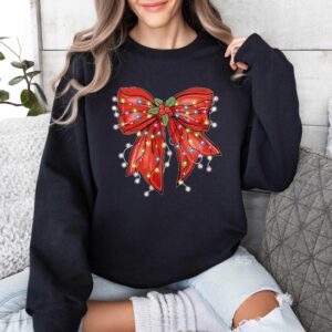 vintage christmas sweatshirt with bow design for retro holiday style and festive vibes 9vwo7 scaled