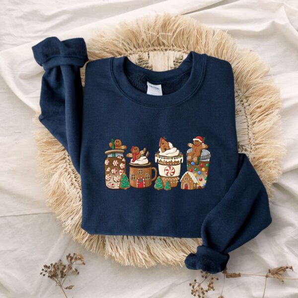 vintage christmas sweatshirt with gingerbread and coffee design for women fun holiday apparel for festive celebrations acrp0 scaled