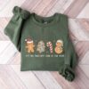 vintage christmas sweatshirt with gingerbread and cookies design for holiday celebrations brcdp scaled