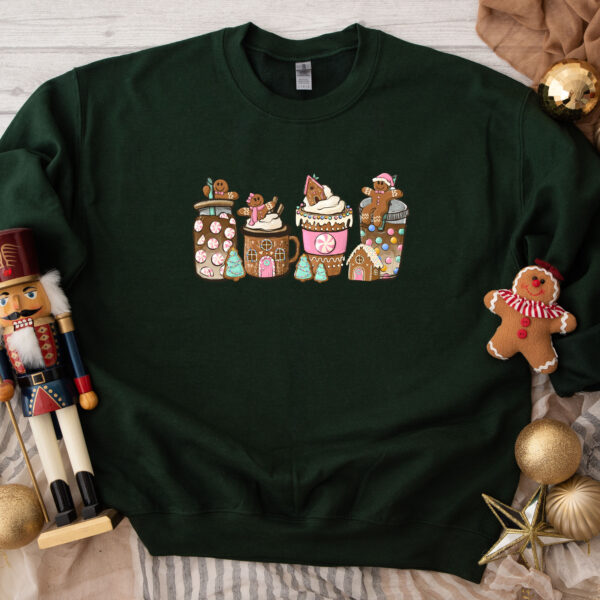 vintage christmas sweatshirt with gingerbread design for coffee lovers and holiday gatherings 4kwyj scaled