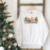 vintage christmas sweatshirt with gingerbread design for coffee lovers and holiday gatherings eexfd