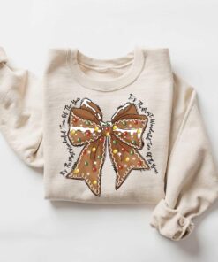 vintage christmas sweatshirt with gingerbread design for holiday cheer and seasonal style buya7