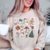 vintage christmas sweatshirt with little things doodles design for women ideal for christmas parties and holiday gatherings ievyh