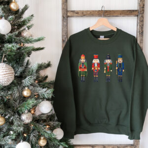 vintage christmas sweatshirt with nutcracker and sugar plum fairy design for ballet lovers and ballerina enthusiasts g4ios