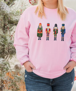 vintage christmas sweatshirt with nutcracker and sugar plum fairy design for ballet lovers and ballerina enthusiasts lkezs scaled