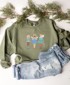 vintage christmas sweatshirt with nutcracker and sugar plum fairy design for ballet lovers and holiday celebrations ugeuj scaled