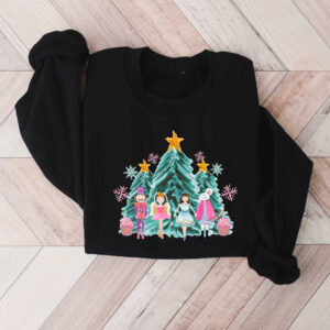 vintage christmas sweatshirt with nutcracker design for holiday celebrations and festive outfits 3yomd scaled