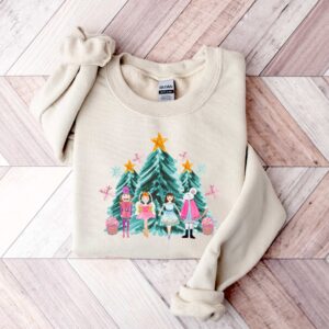 vintage christmas sweatshirt with nutcracker design for holiday celebrations and festive outfits 5f6wg scaled