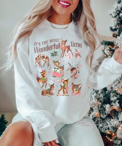 vintage christmas sweatshirt with reindeer design retro rudolph shirt for holiday celebrations comfortable and stylish apparel 7axmw scaled