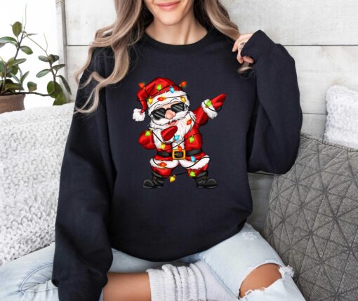 vintage christmas sweatshirts for women santa retro pink crewneck matching family sweaters for holiday parties eugrg scaled