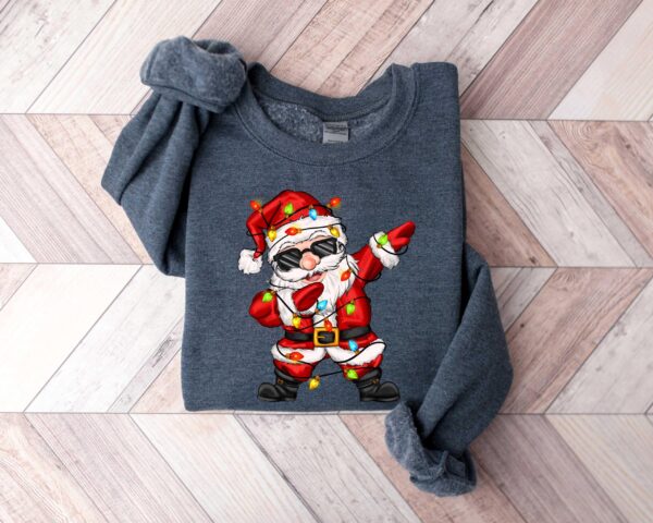 vintage christmas sweatshirts for women santa retro pink crewneck matching family sweaters for holiday parties hqyil scaled