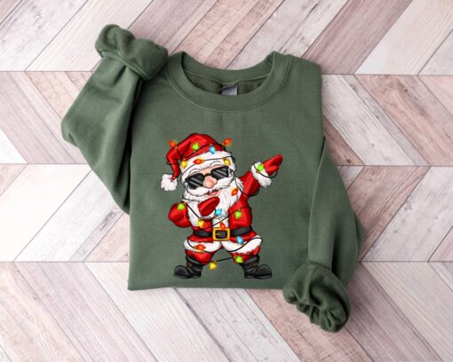 vintage christmas sweatshirts for women santa retro pink crewneck matching family sweaters for holiday parties rz7hr scaled