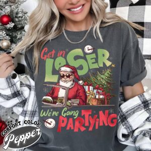 vintage christmas t shirt funny retro 90s santa shirt for holiday parties and christmas squad gatherings 9k0di