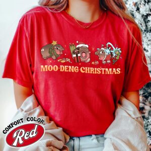 vintage christmas t shirt baby hippo design funny tee for animal lovers unique holiday apparel rp67h