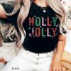 vintage christmas t shirt comfort colors retro holly jolly design distressed holiday apparel oversized winter tee for festive wear gp43l