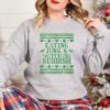 vintage christmas t shirt eating junk and watching rubbish with funny design for movie lovers and matching family holiday shirts p9szg scaled