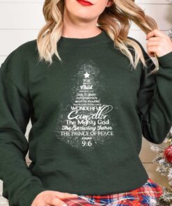 vintage christmas t shirt featuring jesus and christmas tree design for christian celebrations and holiday gatherings bfqqv scaled