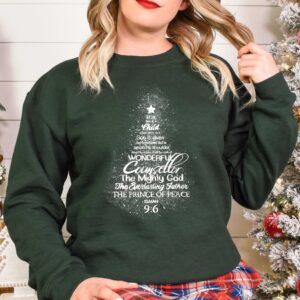 vintage christmas t shirt featuring jesus and christmas tree design for christian celebrations and holiday gatherings bfqqv scaled