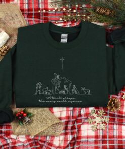 vintage christmas t shirt featuring nativity scene faith based design for jesus lovers comfortable and stylish holiday apparel de5xy scaled