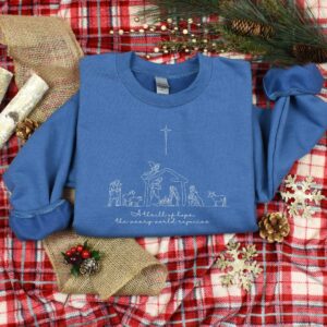 vintage christmas t shirt featuring nativity scene faith based design for jesus lovers comfortable and stylish holiday apparel n5bi5 scaled