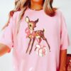 vintage christmas t shirt featuring reindeer design in comfort colors with retro style for a fun holiday look bsmzi