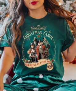 vintage christmas t shirt featuring scrooge design for book lovers inspired by charles dickens literary classics gl0bc scaled