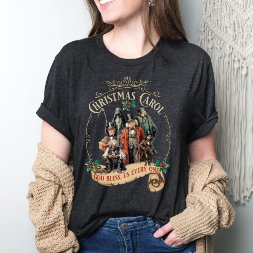 vintage christmas t shirt featuring scrooge design for book lovers inspired by charles dickens literary classics p9zsz scaled