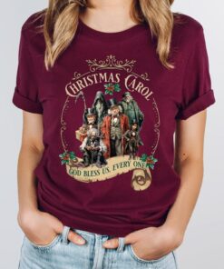 vintage christmas t shirt featuring scrooge design for book lovers inspired by charles dickens literary classics paguj scaled