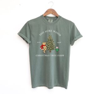 vintage christmas t shirt featuring winnie the pooh and piglet for kids and adults classic holiday design for festive winter celebrations hxh0b