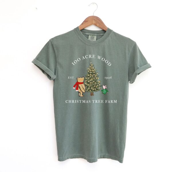 vintage christmas t shirt featuring winnie the pooh and piglet for kids and adults classic holiday design for festive winter celebrations hxh0b scaled