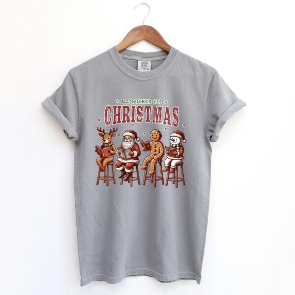 vintage christmas t shirt for book lovers featuring holiday reading design and festive literary theme jeypt scaled