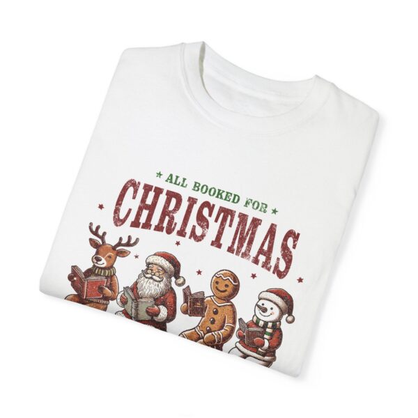 vintage christmas t shirt for book lovers featuring holiday reading design and festive literary theme uaqbv